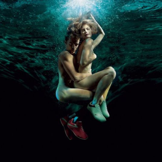 Underwater woman