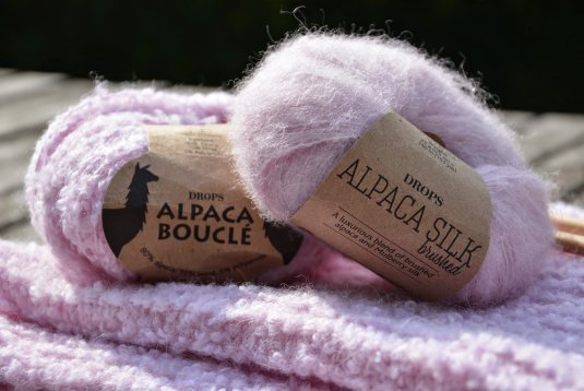 Alpaca silk drops