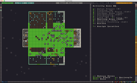 Dwarf fortress quarry