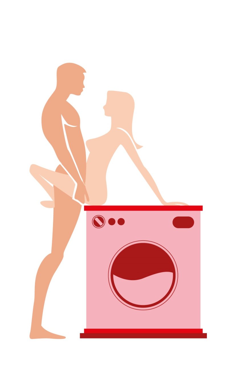 Pic: Porn on washing machine