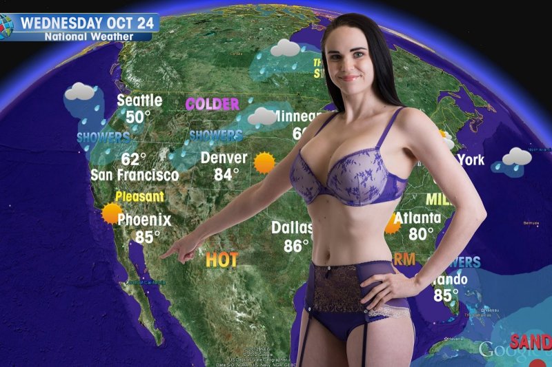 Pic: Porn forecast for the weather