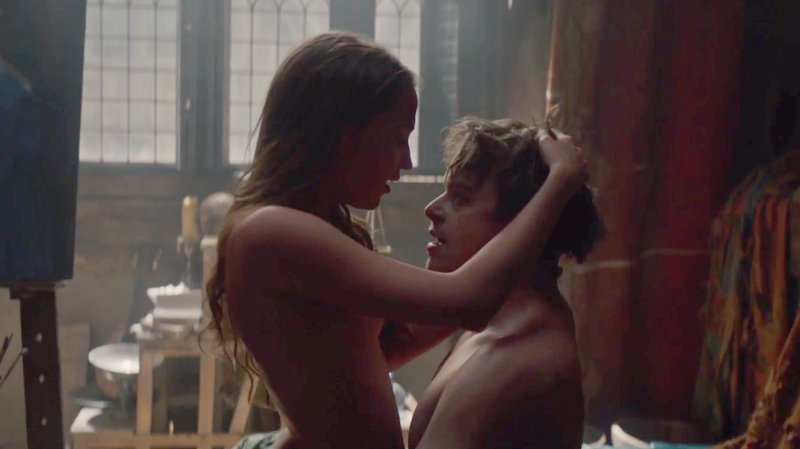 Pic: Alicia Vikander Naked in the film