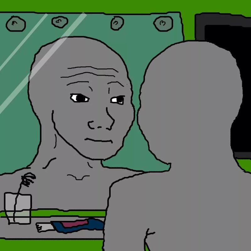 Pic: Wojak is smart