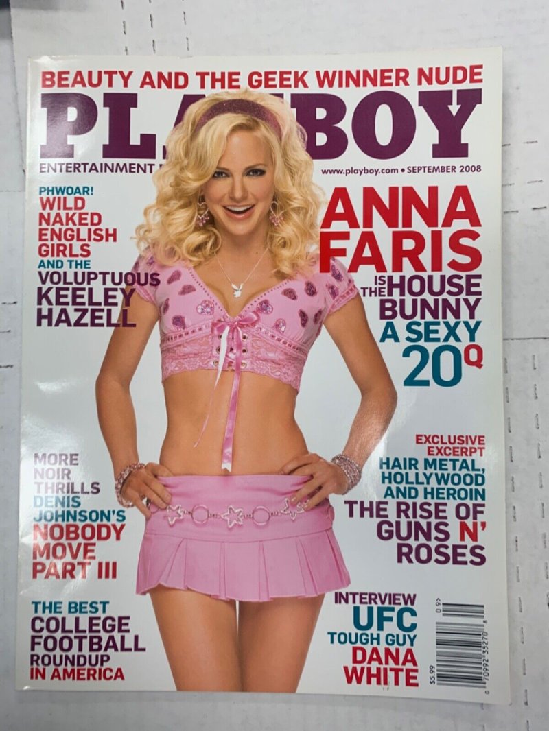 Pic: Anna Faris on the cover of playboy