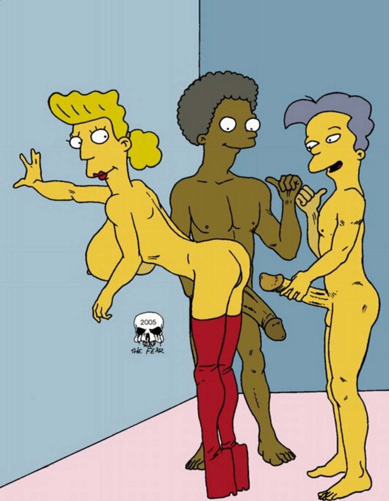 Pic: Naked Simpsons