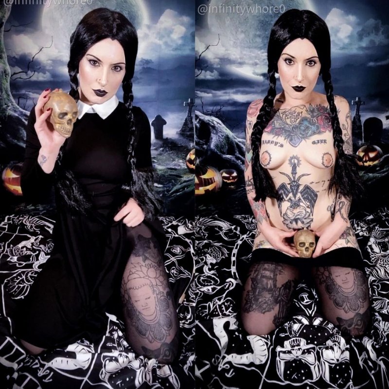 Pic: Wensdi Addams Cosplay XXX