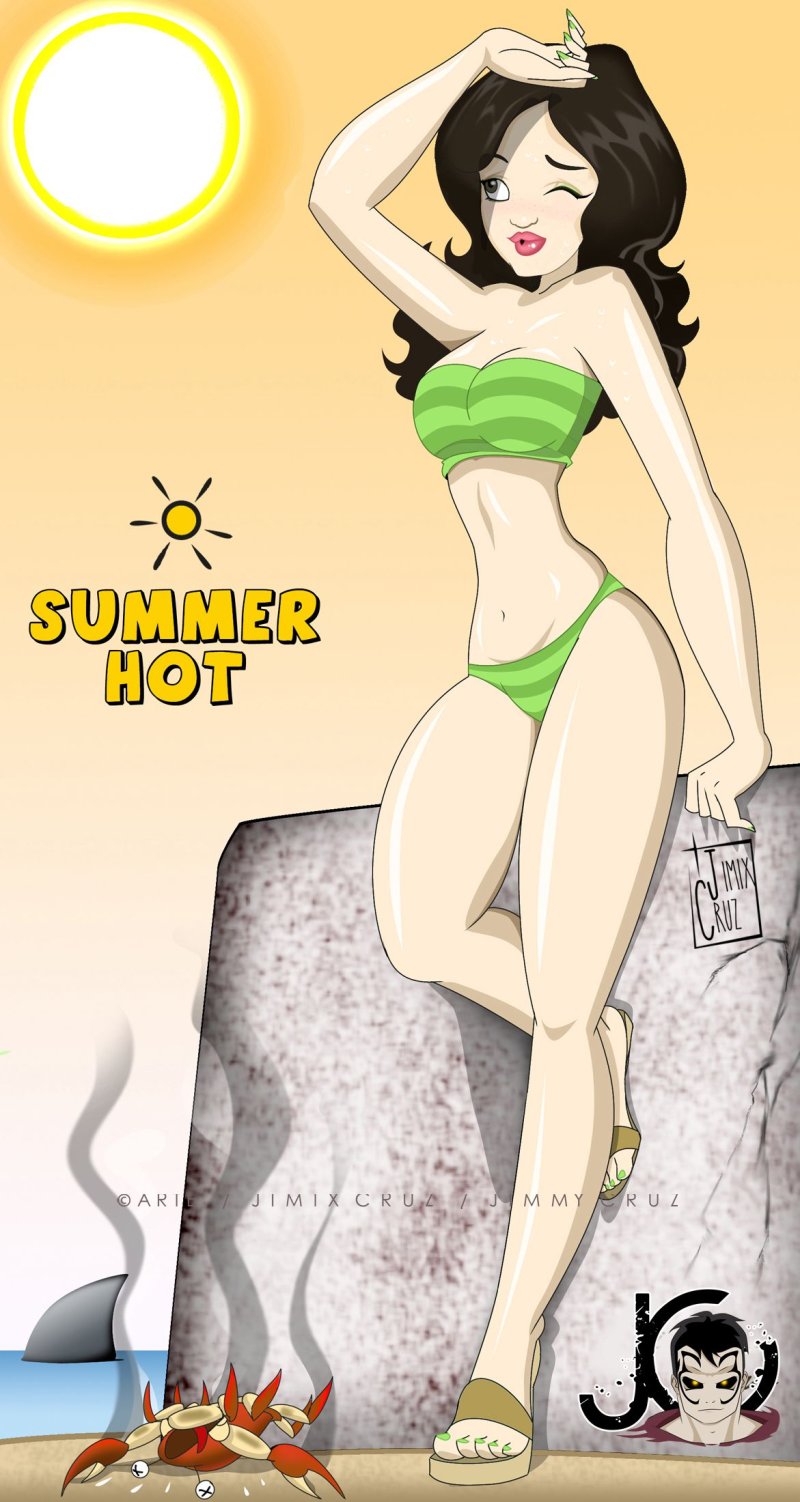 Disney princesses in bikini