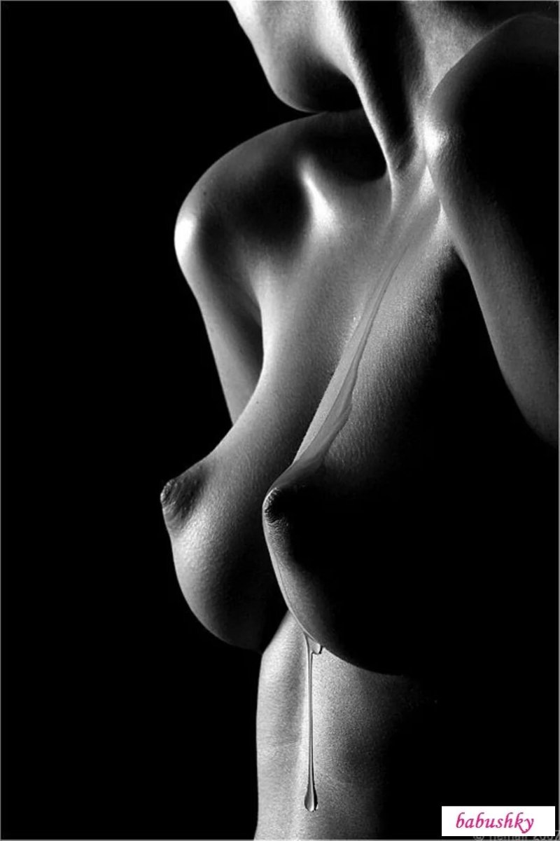 Naked female body