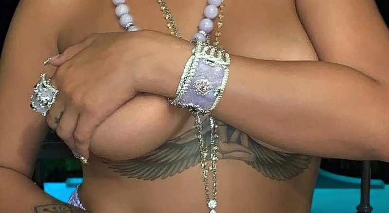 Rihanna chest