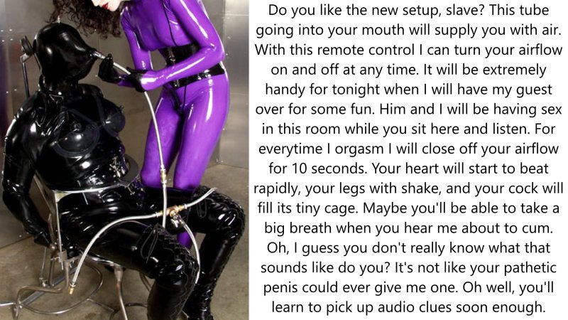 Pic: Latex Chastity