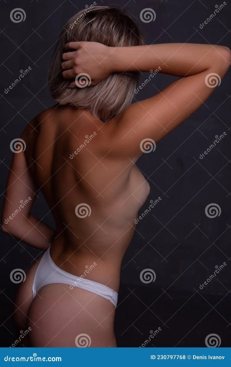 Naked girl from behind