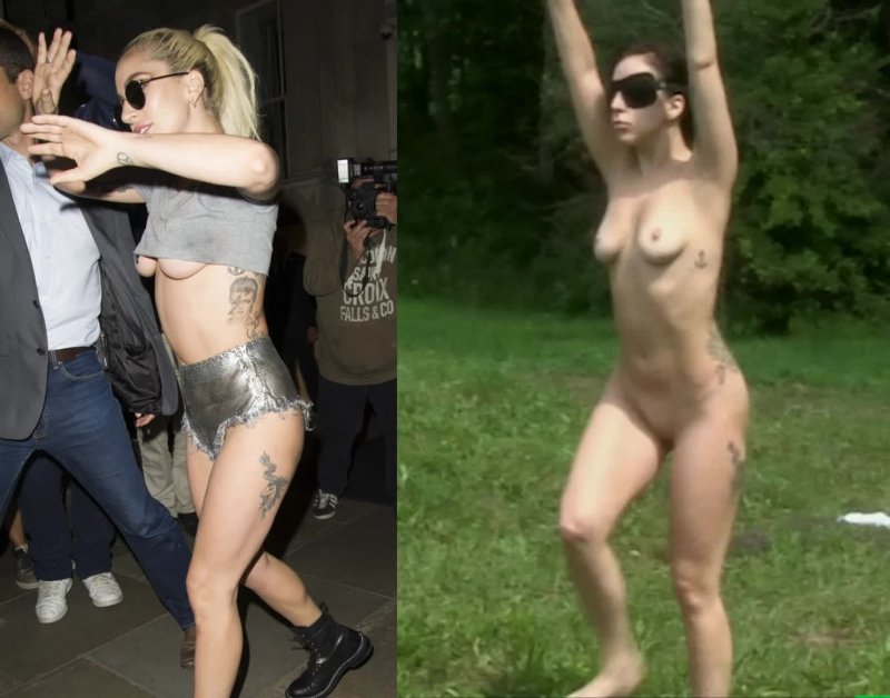 Pic: Naked lady Gaga