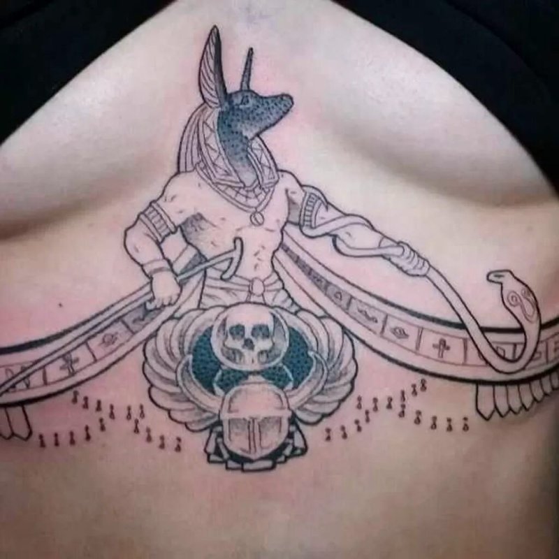 Tattoo Anubis