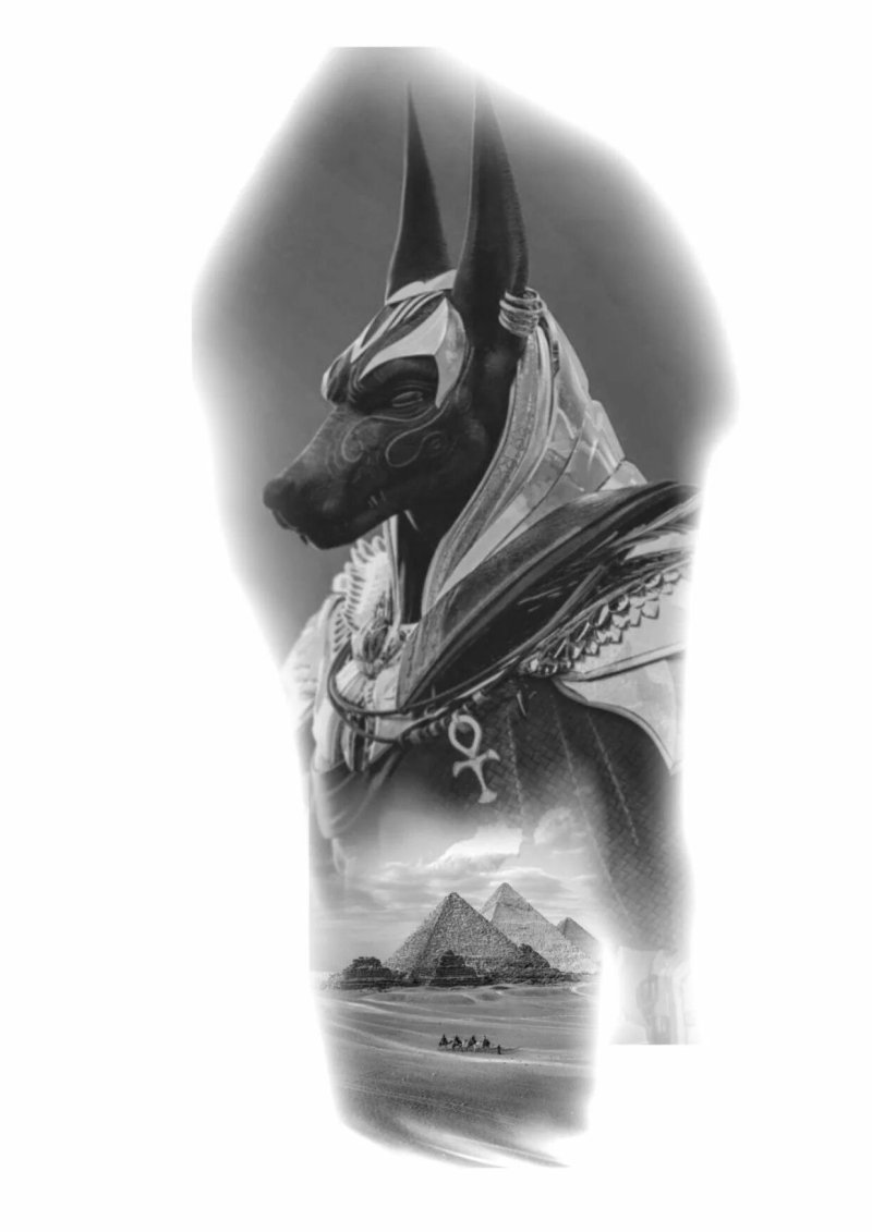 Tattoo Anubis