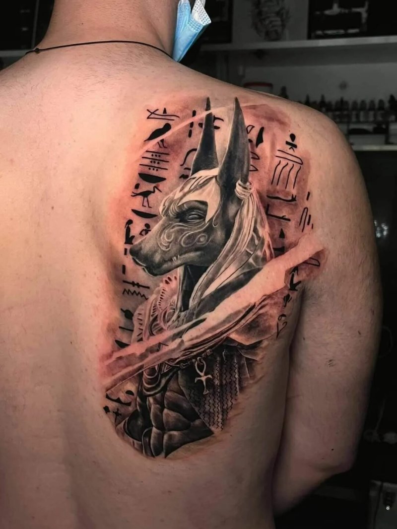 Tattoo Anubis