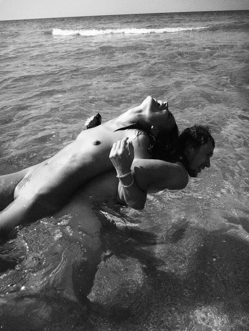 A couple on the beach