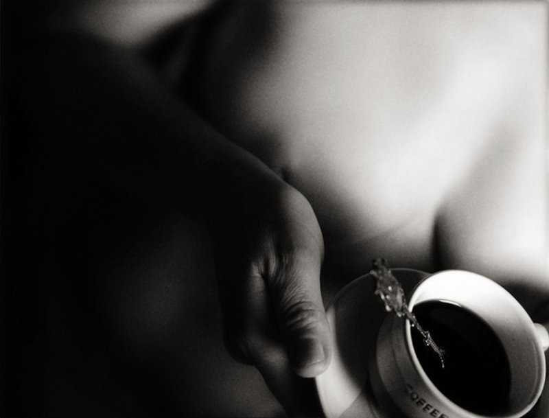 Pic: Morning coffee is erotic