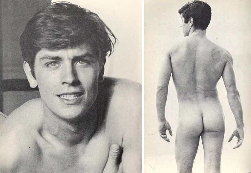 Pic: Alain Delon Nude