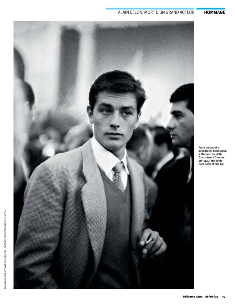 Pic: Alain Delon is young