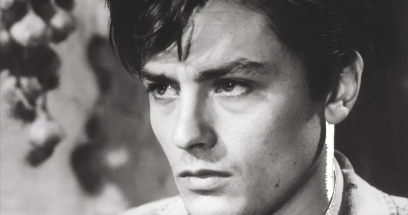 Pic: Alain Delon is young