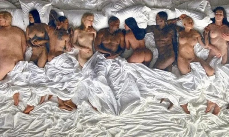 Pic: Kanye West Famous