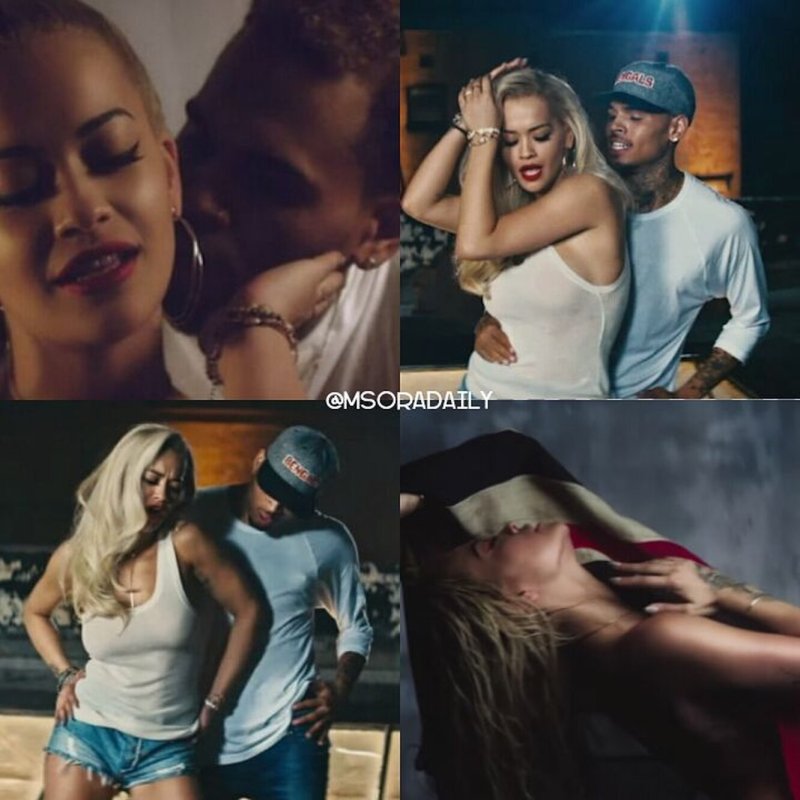 Pic: Rita Ora and Chris Brown