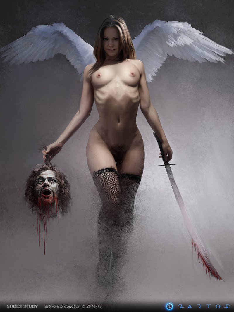 Erotic photo shoot in the style of fantasy