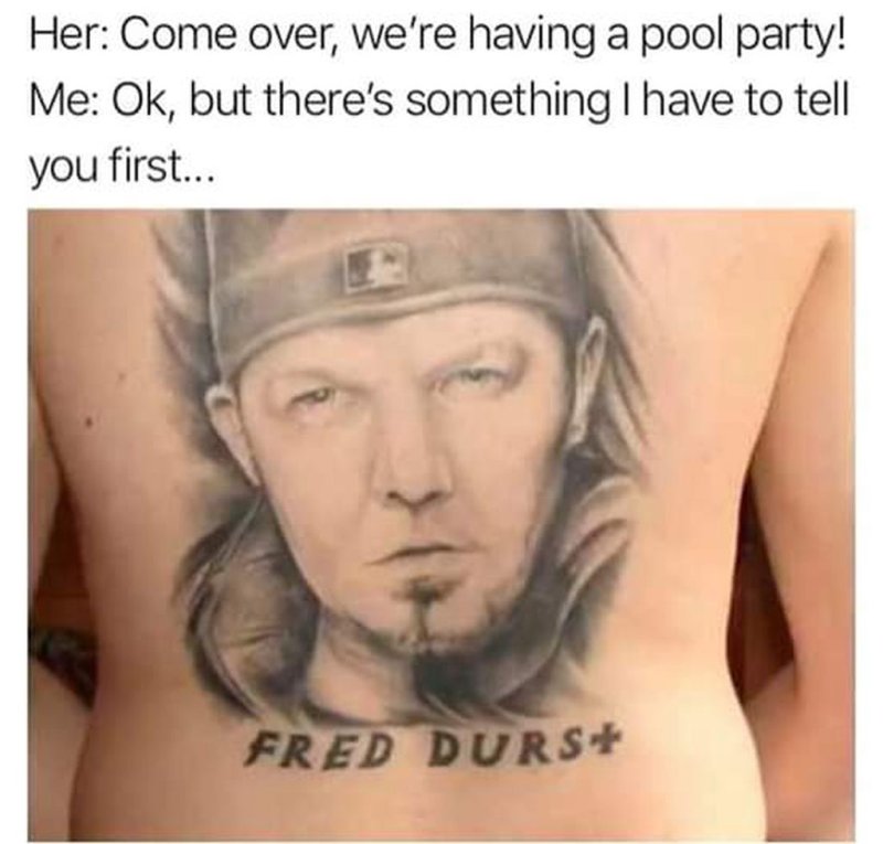 Fred Derst Tattoos