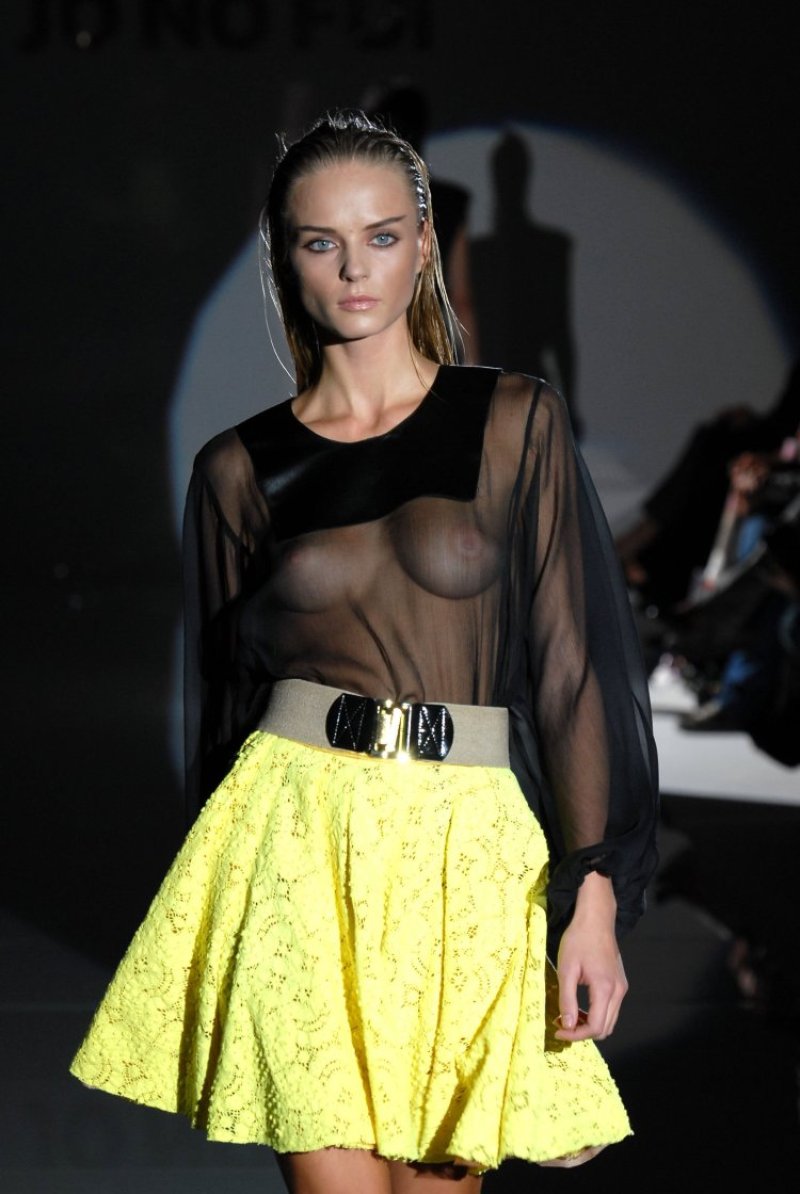 Highlights of models on the catwalk