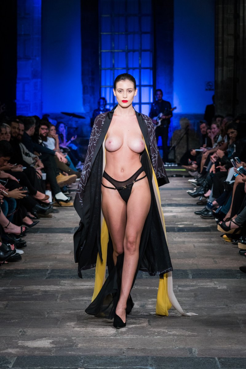 Show of underwear