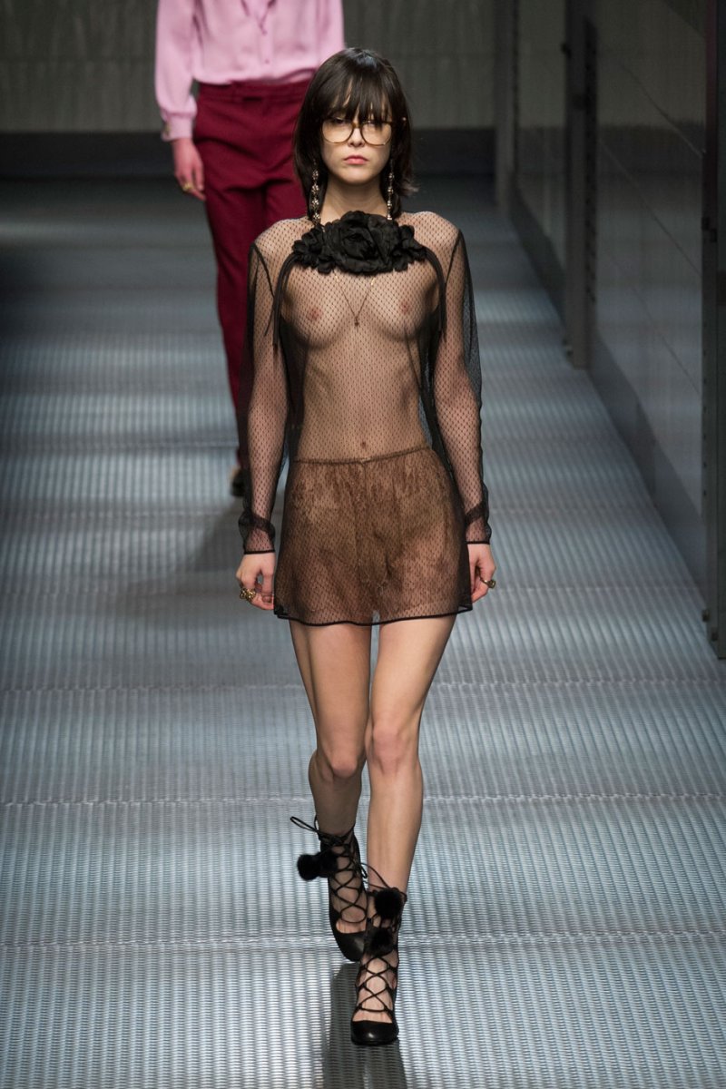 Erotic fashion show