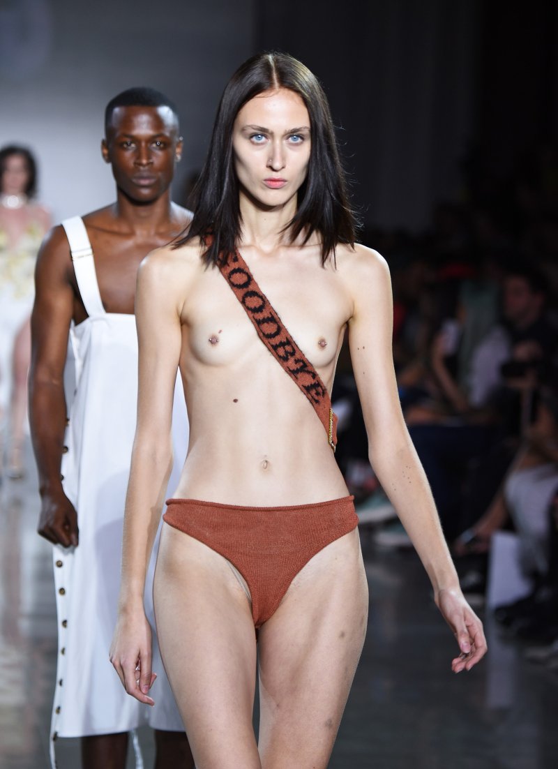 Showing naked