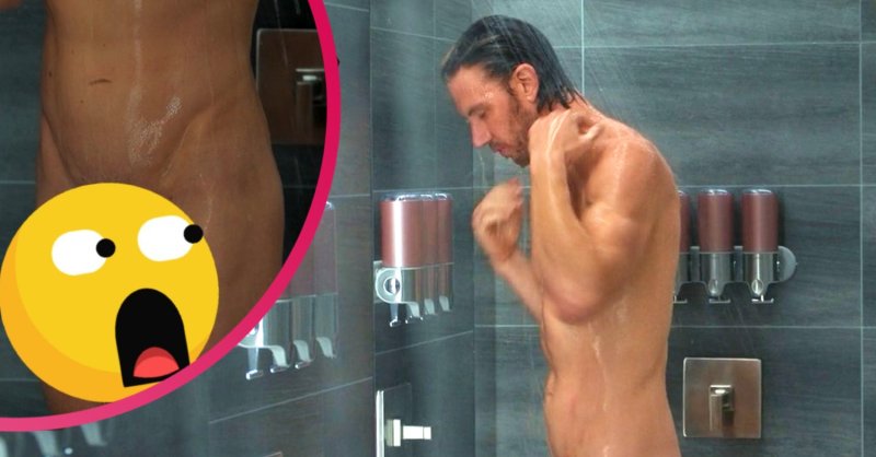 Adam Demos in the shower series