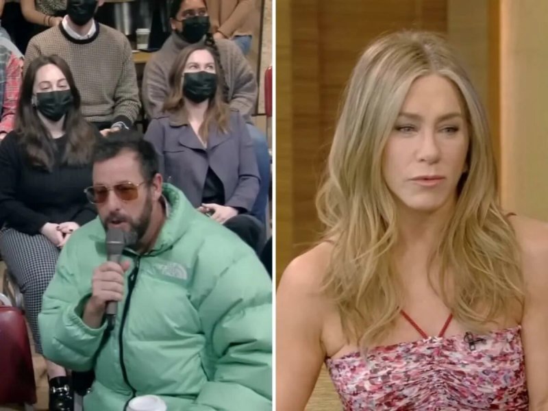 Adam Sandler and Jennifer Aniston