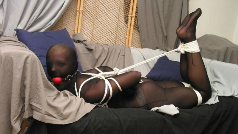 Bondage by tights
