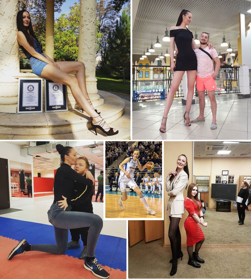 Basketball player Ekaterina Lisina growth