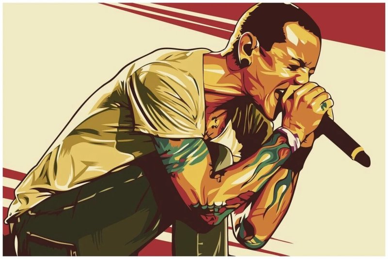 Chester Bennington Art