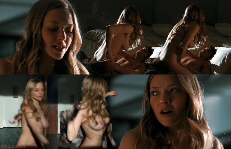 Amanda Seyfrid naked in the cinema