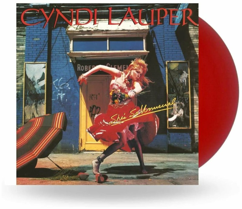 Cindy Lauper three Colors