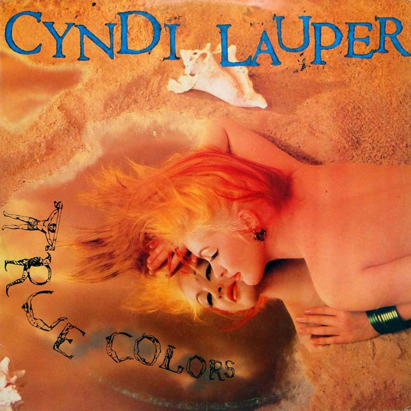 Cindy Lauper three Colors