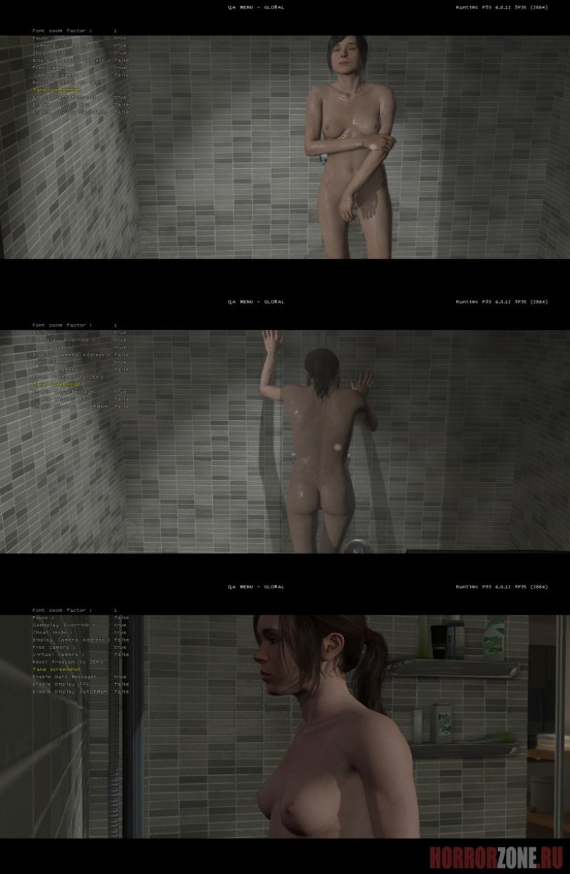 Ellen Page is naked
