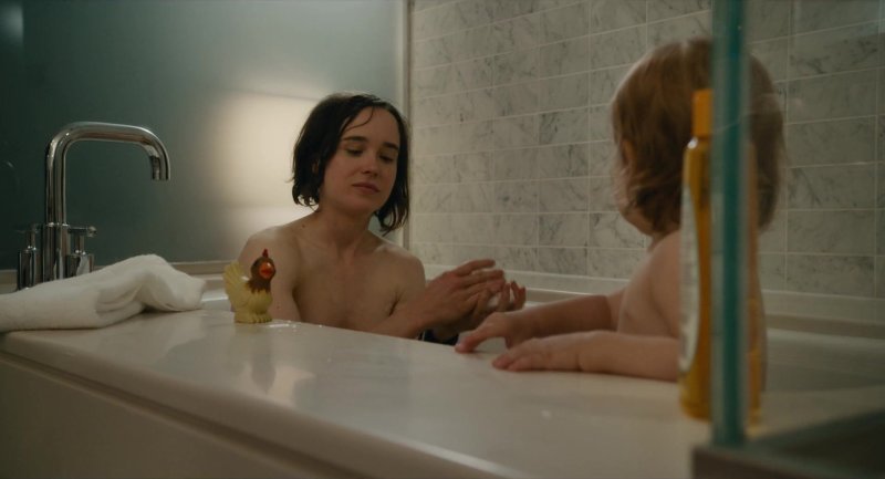 Ellen Page is naked