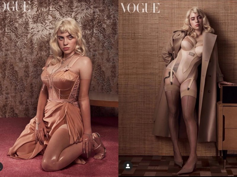 Billy Ailish Vogue