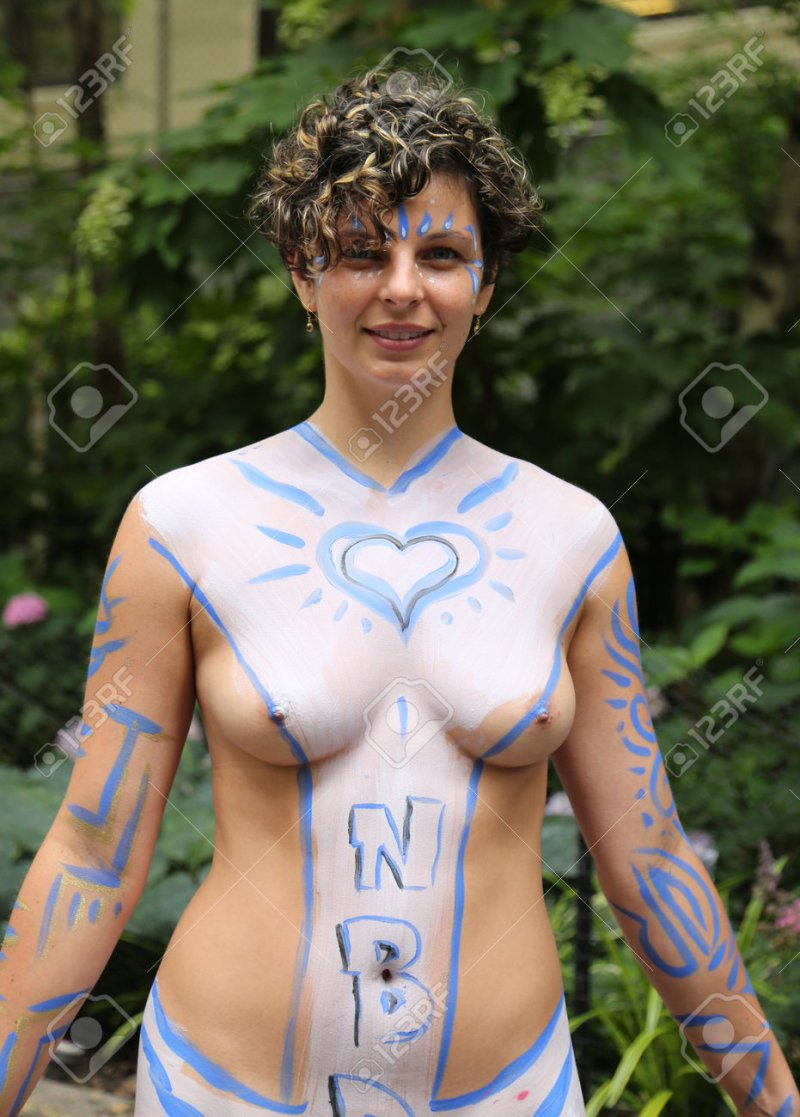 Male body art