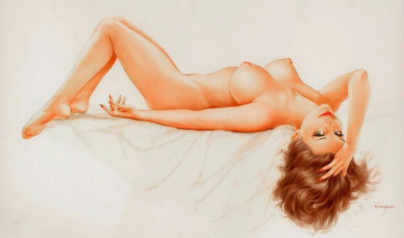 Pic: Alberto Vargas Playboy