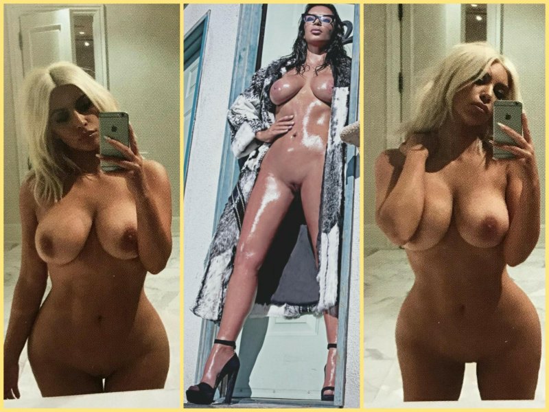 Pic: Kim Kardashian without Photoshop Naked