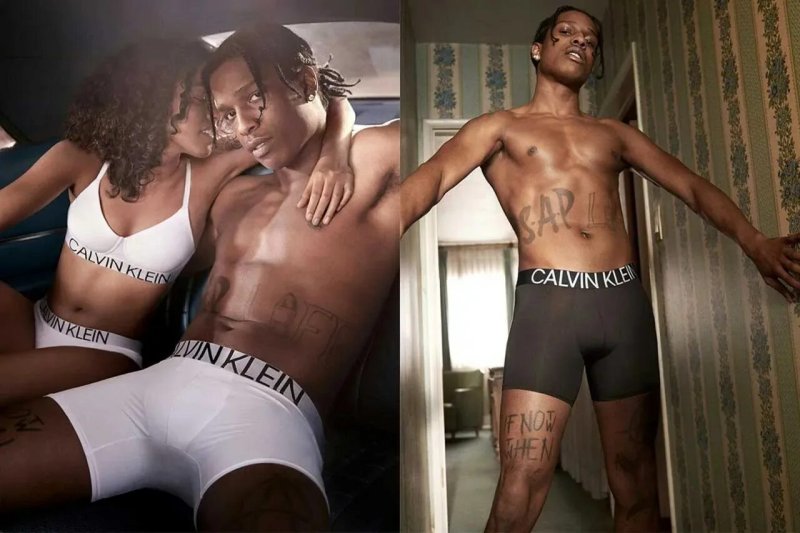 Asap Rocky Calvin Klein