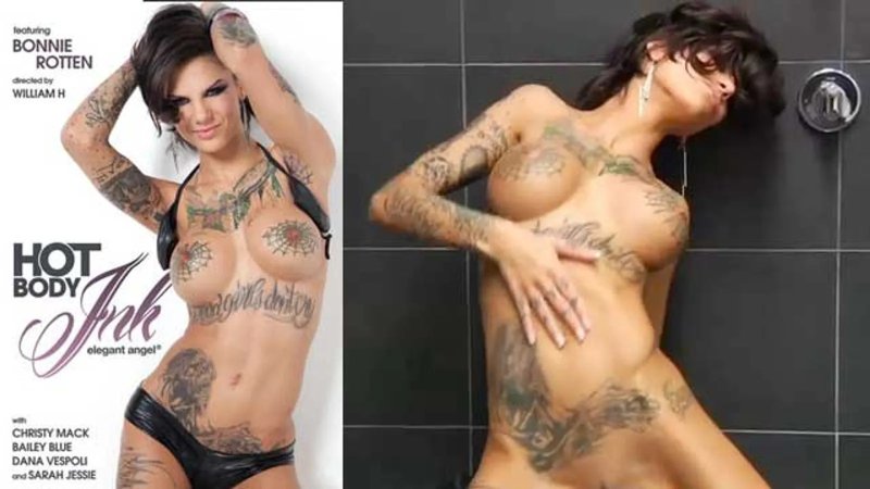 Bonnie Rotten on Nude Street
