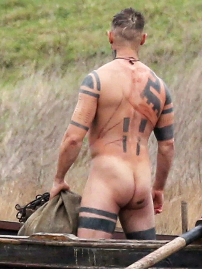 Tom Hardy is naked