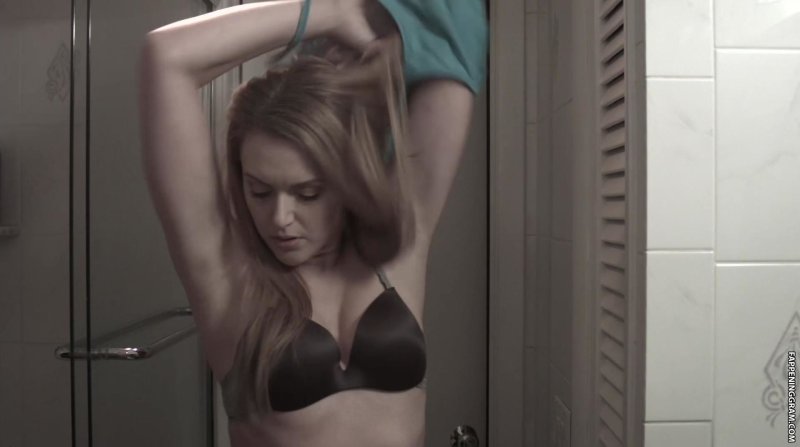 Aila Fisher in underwear